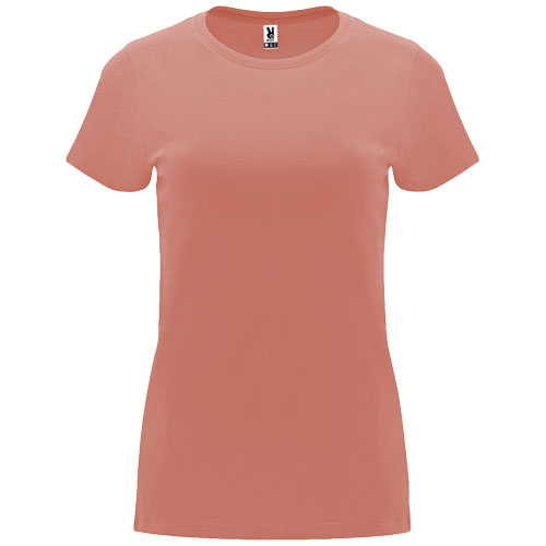 T-shirt Femme en coton 170gr à personnaliser Capri ROLY Clay Orange